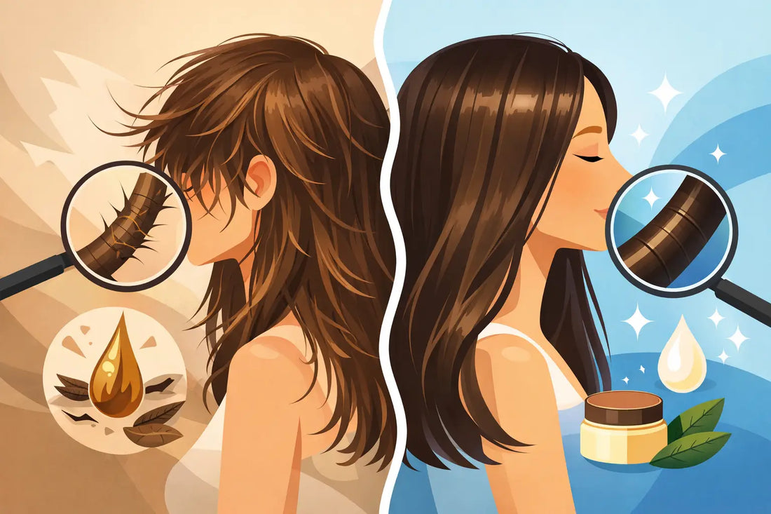 Tratamiento para cabello maltratado eficaz