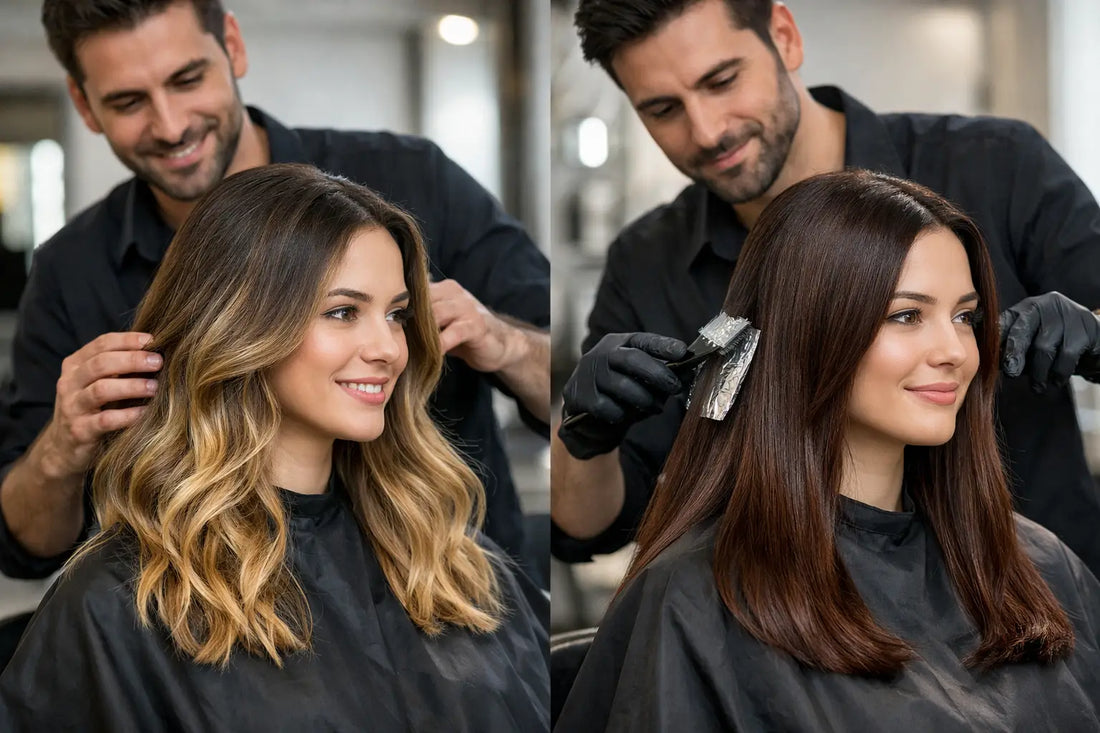 Balayage o tinte completo: cuál te favorece