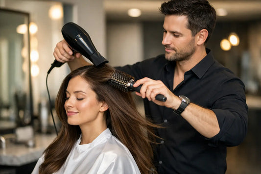 Cómo secar cabello sin frizz y con brillo